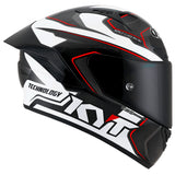 KYT NZ Race Competition Helmet - White-Carbon
