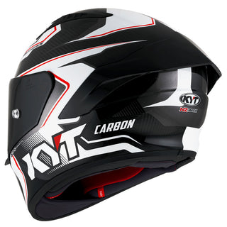 KYT NZ Race Competition Helmet - White-Carbon