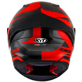 KYT NZ Race Competition Helmet - Red-Carbon