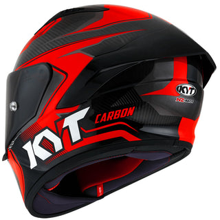 KYT NZ Race Competition Helmet - Red-Carbon