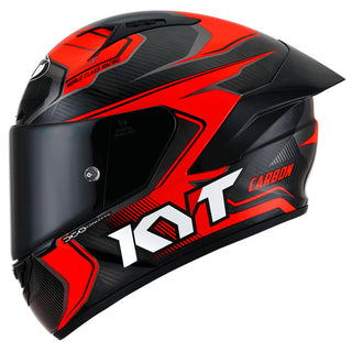 KYT NZ Race Competition Helmet - Red-Carbon