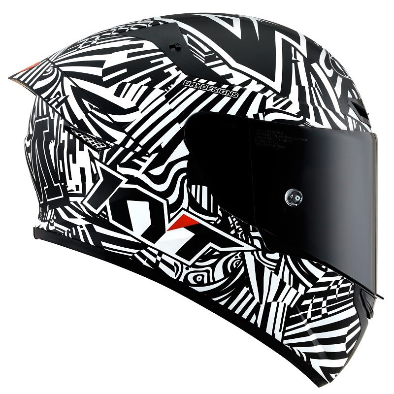 KYT TT Course Tourist Helmet - Espargaro Winter Test Replica