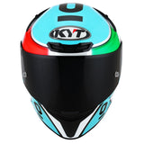 KYT TT Course Tourist Helmet - Leopard Replica