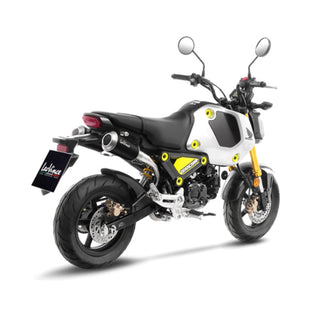 LV Full Syst 2 LV-10 Stainless Black Dual Hi Mount MSX 125 / Grom '21>