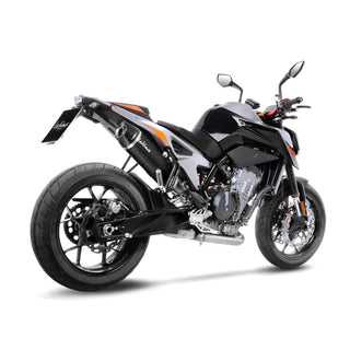 LV One Evo Carbon Fiber Slip-On Muffler w/Carbon End Cap for KTM 790 Duke/790 Duke L A2 18-20/890 Duke/L/R 20-22