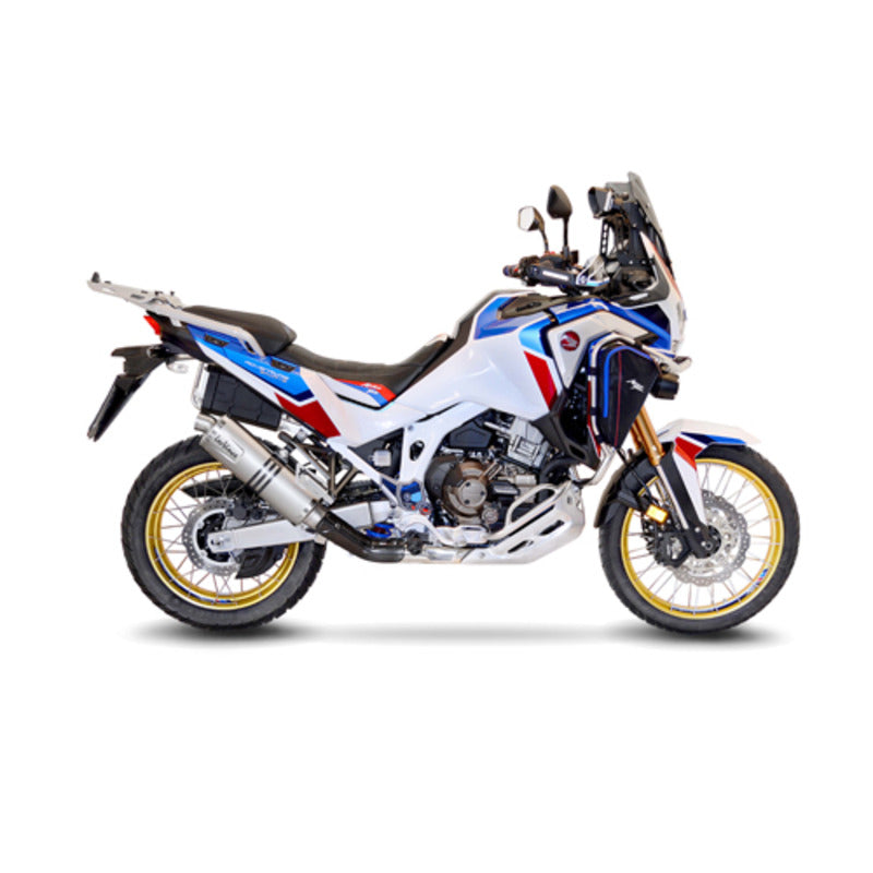 LV Slip-On A LV One Evo Stainless Crf 1100 L Af Twin/Adv Sport/Dct '20> (Fits W Orig. Pann)