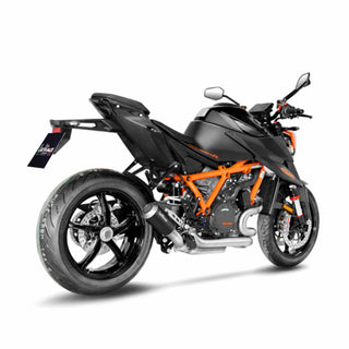 LV Slip-On LV-10 Stainless Blk 1290 Super Duke R/Rr/Evo '20>