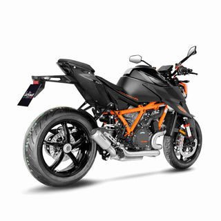 LV-10 Stainless Steel Slip-On Muffler w/Stainless End Cap for KTM 1290 Super Duke R/RR/EVO 20-22