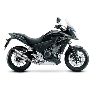 LV Slip-On A LV One Evo Stainless CB500 F / CBR500 R '13>'15 / CB500X '13>'16 (Not W Orig. Center Stand)