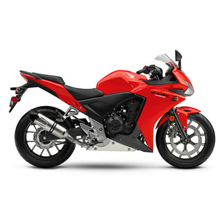 LV Slip-On A LV One Evo Stainless CB500 F / CBR500 R '13>'15 / CB500X '13>'16 (Not W Orig. Center Stand)