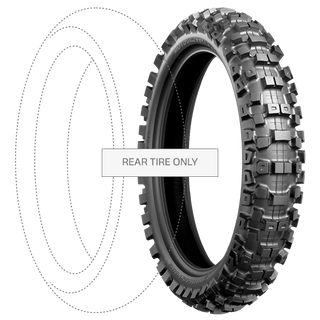 Bridgestone MX Intermediate Terrain M404 120/ 80x19 (4) Rear Tyre