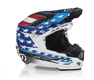 6D ATR-2Y Super Patriot Helmet - Red/White/Blue