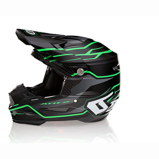 6D ATR-2 Phase Helmet - Black Green