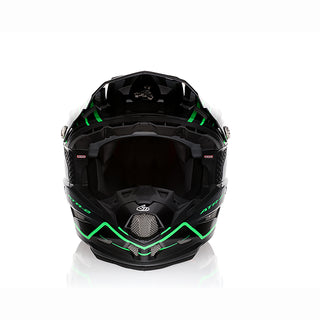 6D ATR-2 Phase Helmet - Black Green