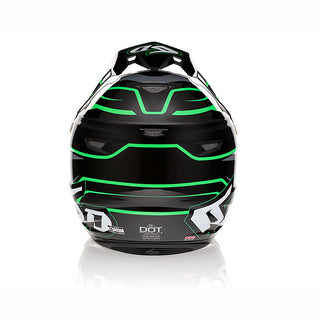 6D ATR-2 Phase Helmet - Black Green