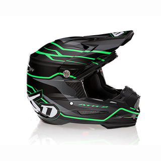 6D ATR-2 Phase Helmet - Black Green