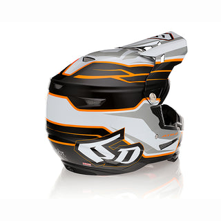 6D ATR-2 Phase Helmet - White Orange