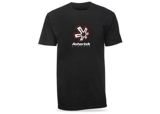 Asterisk Casual Wear Athlete Tee - Black