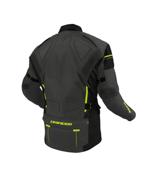 Dririder Compass 4 Youth Jacket - Grey/Black/Hi-Vis