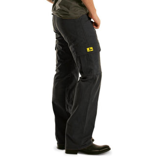 Draggin Jeans Cargo Pants Black Mens - MotoHeaven