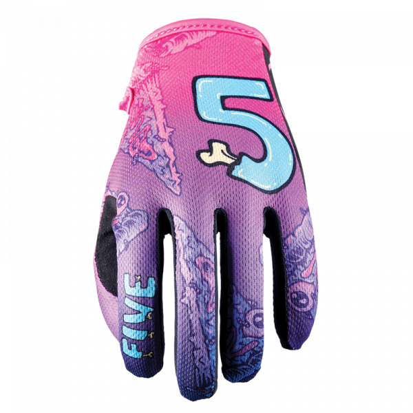 Five MXF 4 Kids Gloves - Slice Purple