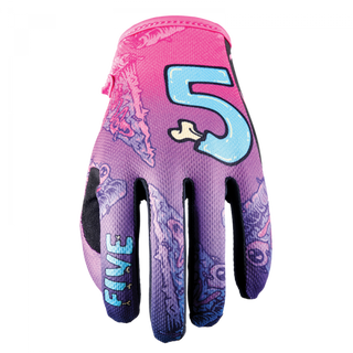 Five MXF 4 Kids Gloves - Slice Purple