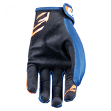Five MXF 4 Scrub Offroad Gloves - Blue/Orange