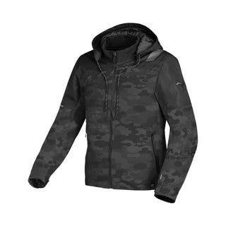 Macna Racoon Hoodie - Black/Camo