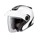 Nolan N40-5  5 Open Face Helmet - Solid White - MotoHeaven