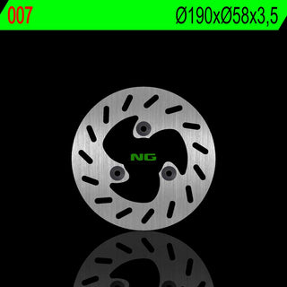 NG Premium Brake Rotor Oem Replacement NG007