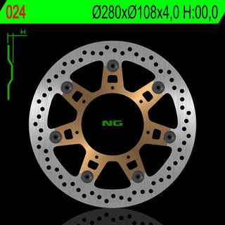 NG Premium Brake Rotor Oem Replacement NG024