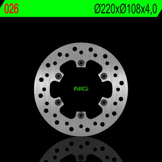 NG Premium Brake Rotor Oem Replacement NG026