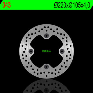 NG Premium Brake Rotor Oem Replacement NG043