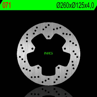 NG Premium Brake Rotor Oem Replacement NG071