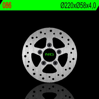 NG Premium Brake Rotor Oem Replacement NG086