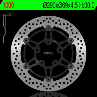 NG Premium Brake Rotor Oem Replacement NG1000