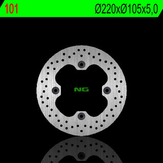 NG Premium Brake Rotor Oem Replacement NG101