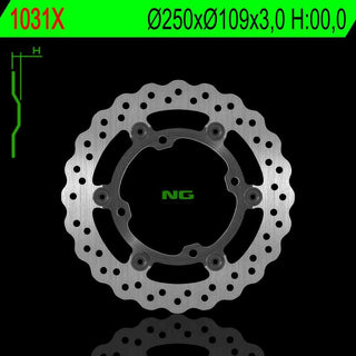 NG Premium Brake Rotor Oem Replacement NG1031X