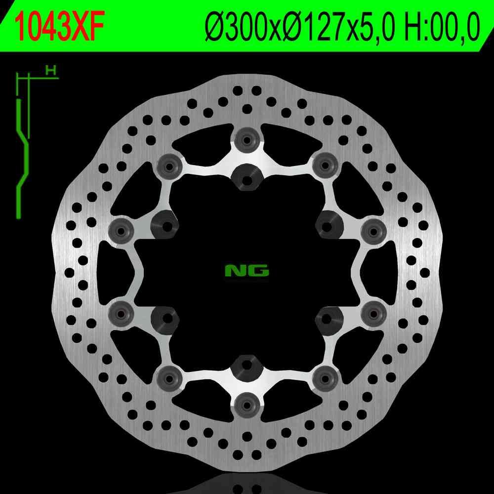 NG KTM 990 Floating Brake Rotor Wave ype (NG1733X is same)