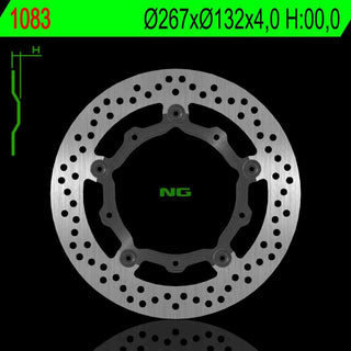 NG Premium Brake Rotor Oem Replacement NG1083