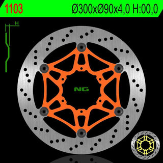 NG Premium Brake Rotor Oem Replacement NG1103