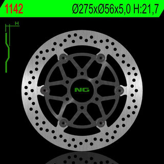 NG Premium Brake Rotor Oem Replacement NG1142