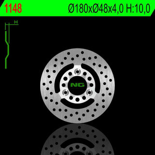 NG Premium Brake Rotor Oem Replacement NG1148