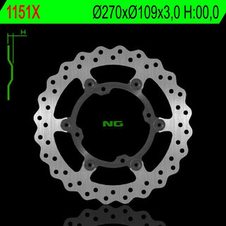 NG Premium Brake Rotor NG1151X