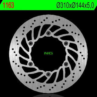 NG Premium Brake Rotor Oem Replacement NG1163