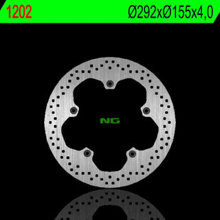 NG Premium Brake Rotor Oem Replacement NG1202