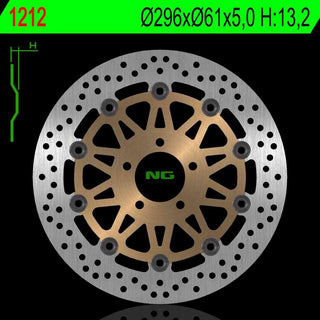 NG Premium Brake Rotor Oem Replacement NG1212