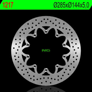 NG Premium Brake Rotor Oem Replacement NG1217