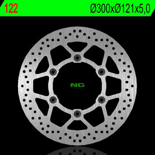 NG Premium Brake Rotor Oem Replacement NG122