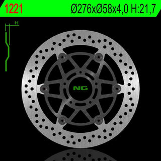 NG Premium Brake Rotor Oem Replacement NG1221